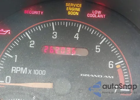 2004 Pontiac Grand Am Se1 из США, поврежденный, VIN 1G2NF52E74M540636